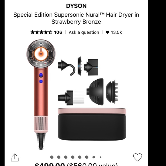 Dyson Supersonic Nural Hair Dryer